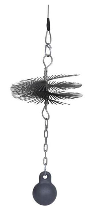 Schoorsteenborstel veegset Ø 15 20 25 cm GRATIS BEZORGD!, Ophalen of Verzenden