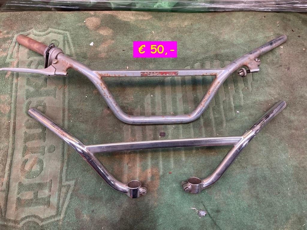 Brommer stuur onderdeel (2 stuks) te koop!, Ophalen of Verzenden, Gebruikt, Overige typen