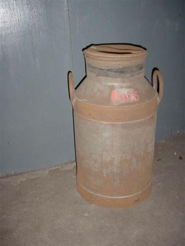 Oude melkbus - 30 liter - de echte - carbid schieten en meer, Ophalen of Verzenden