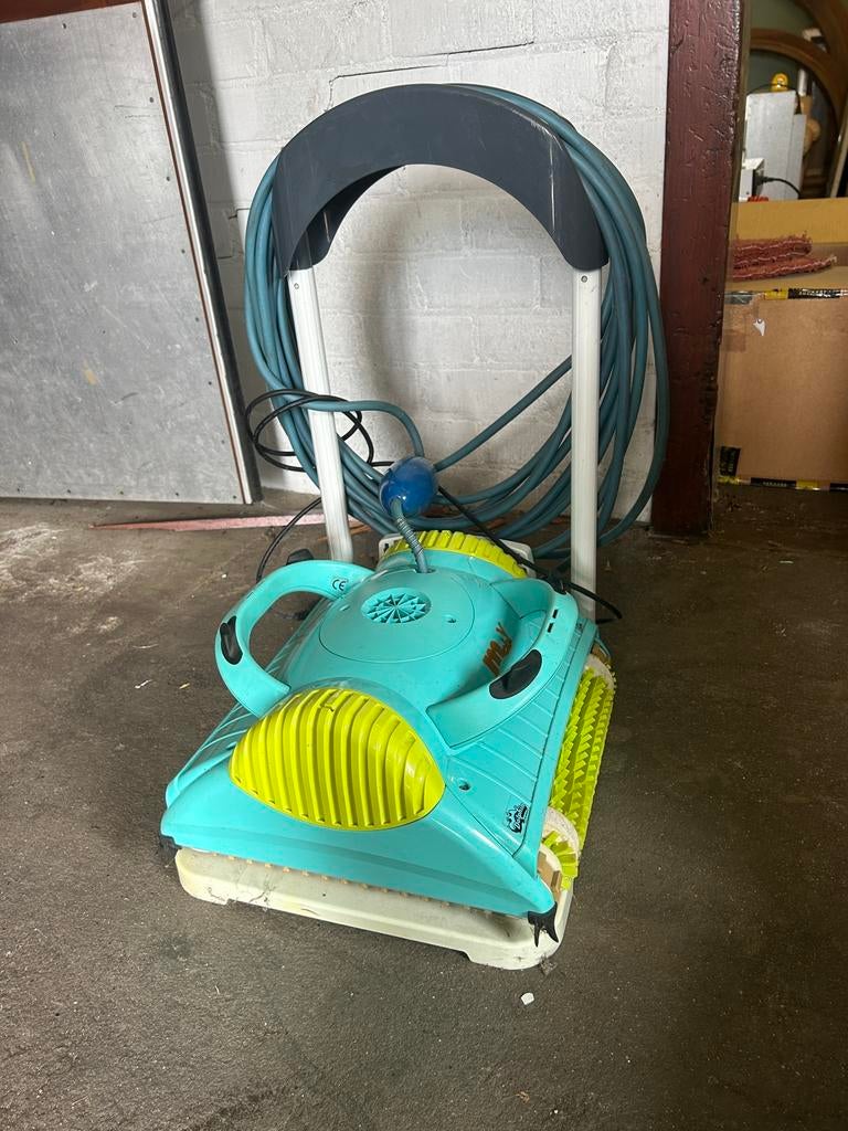 Dolphin Moby Zwembadrobot, Ophalen, Zo goed als nieuw, Tuinslang