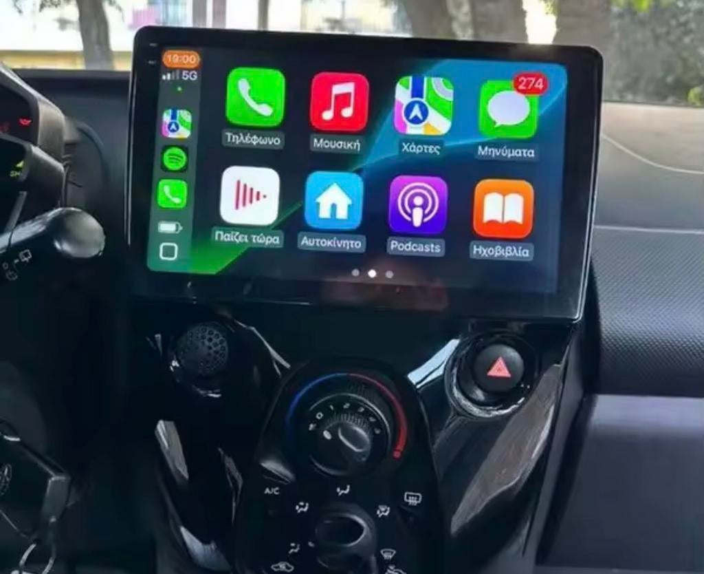 CarPlay Autoradio voor Peugeot 108, Citroen C1,Toyota Aygo, Ophalen of Verzenden, Gebruikt