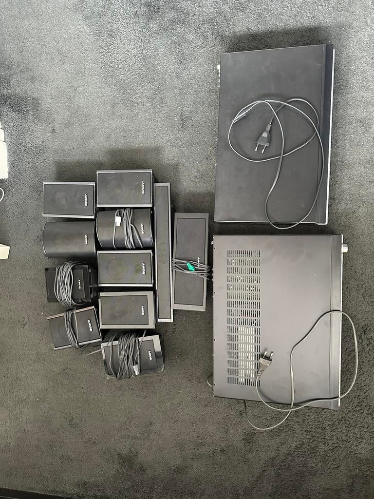 (Lees Goed) Sony 5.1 home cinema set, Gebruikt, 70 watt of meer, Ophalen of Verzenden, 5.1-systeem