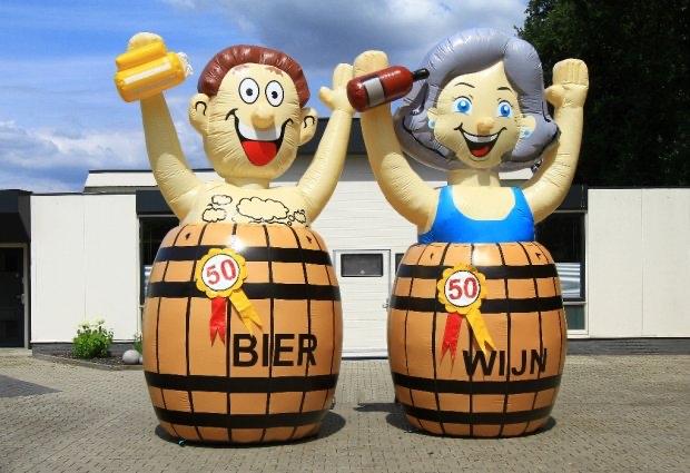 Abraham en Sarah in vat te huur, Ophalen, Nieuw, Abraham of Sarah