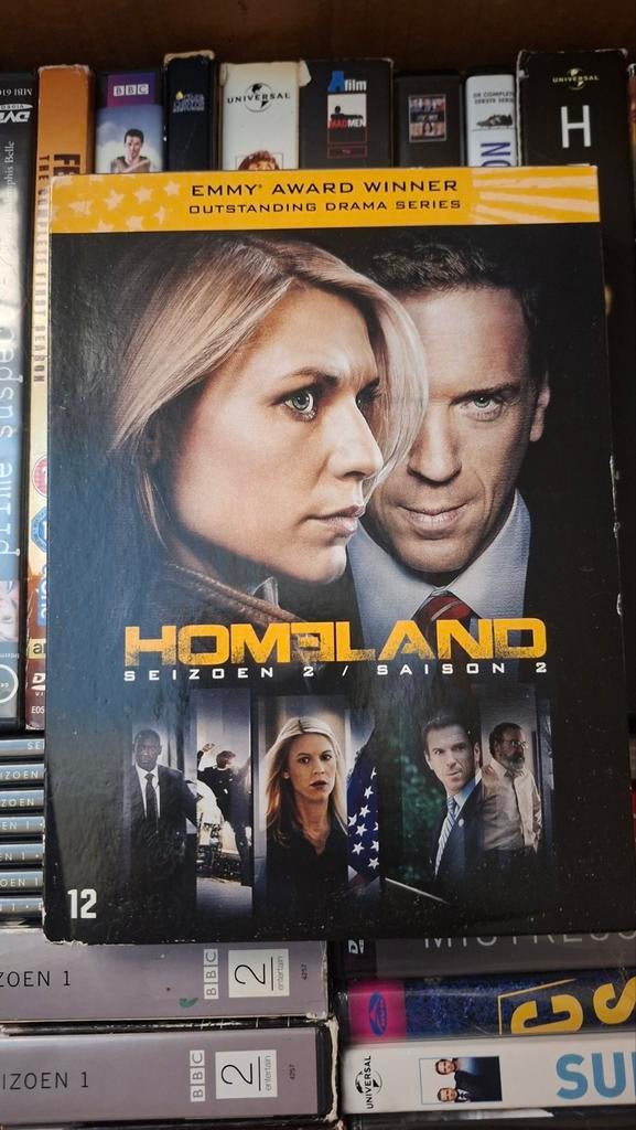Homeland seizoen 2 dvd, Alle leeftijden, Ophalen of Verzenden, Zo goed als nieuw