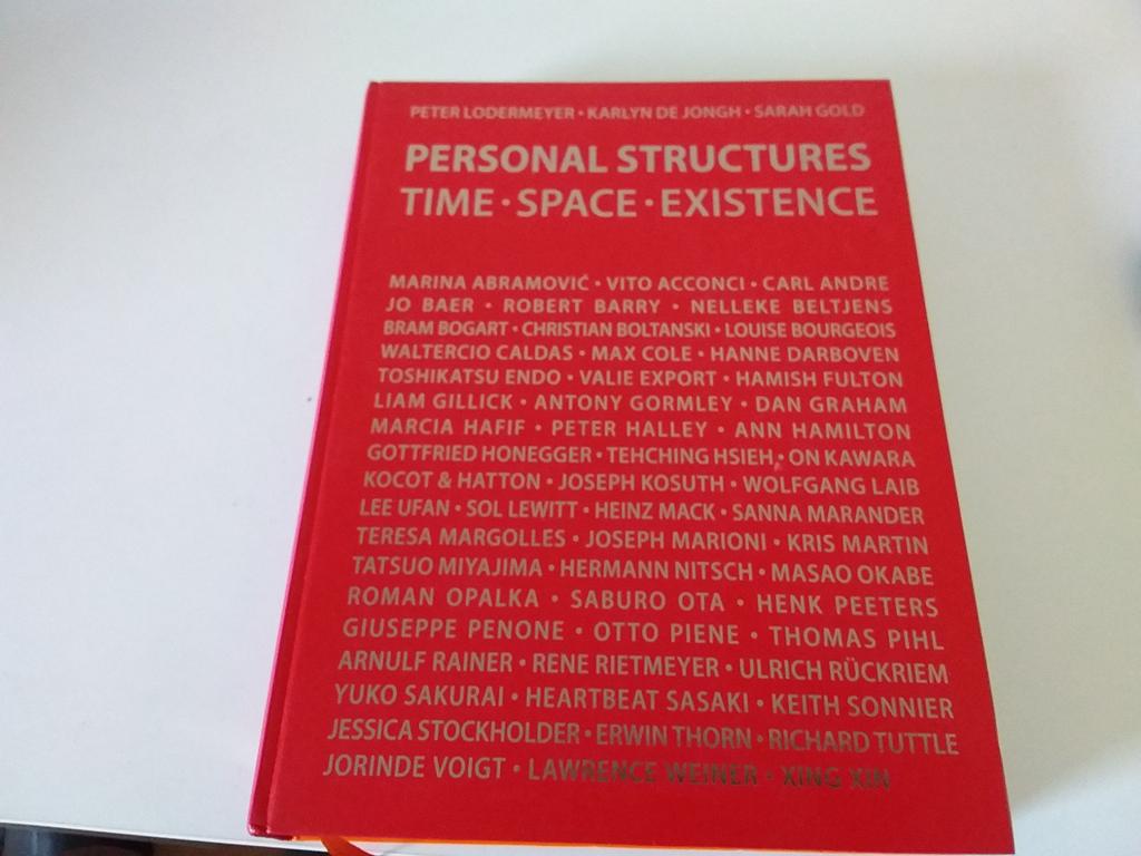 Personal Structures: Time Space Existence, Boeken, Kunst en Cultuur | Fotografie en Design, Zo goed als nieuw, Overige onderwerpen