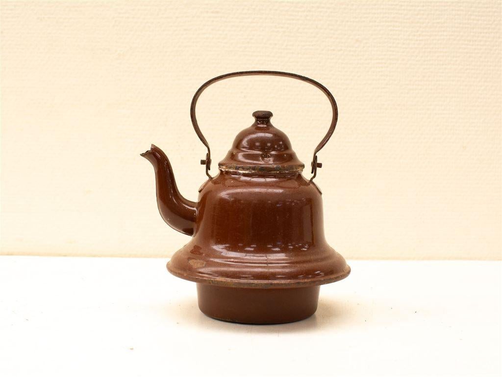 emaille koffiepot/insteekketel 30778, Ophalen of Verzenden
