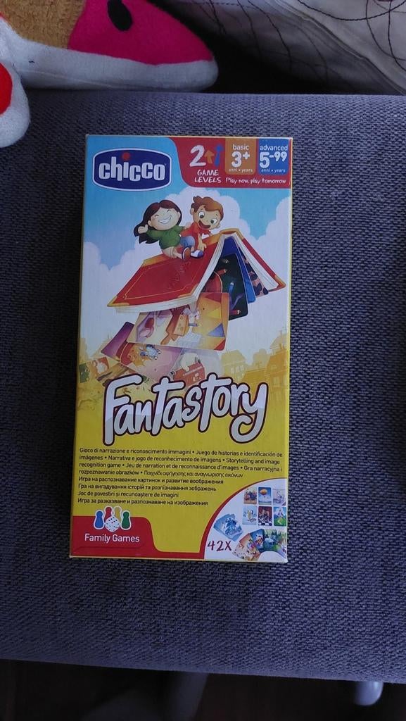 Chicco Fantastory Familiespel, Hobby en Vrije tijd, Gezelschapsspellen | Bordspellen, Nieuw, Een of twee spelers, Drie of vier spelers