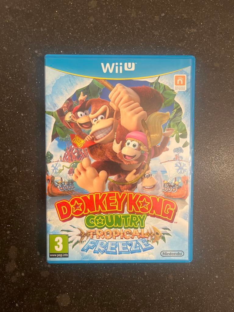 Donkey Kong Country: Tropical Freeze - Wii U, 1 speler, Ophalen of Verzenden, Zo goed als nieuw, Vanaf 3 jaar