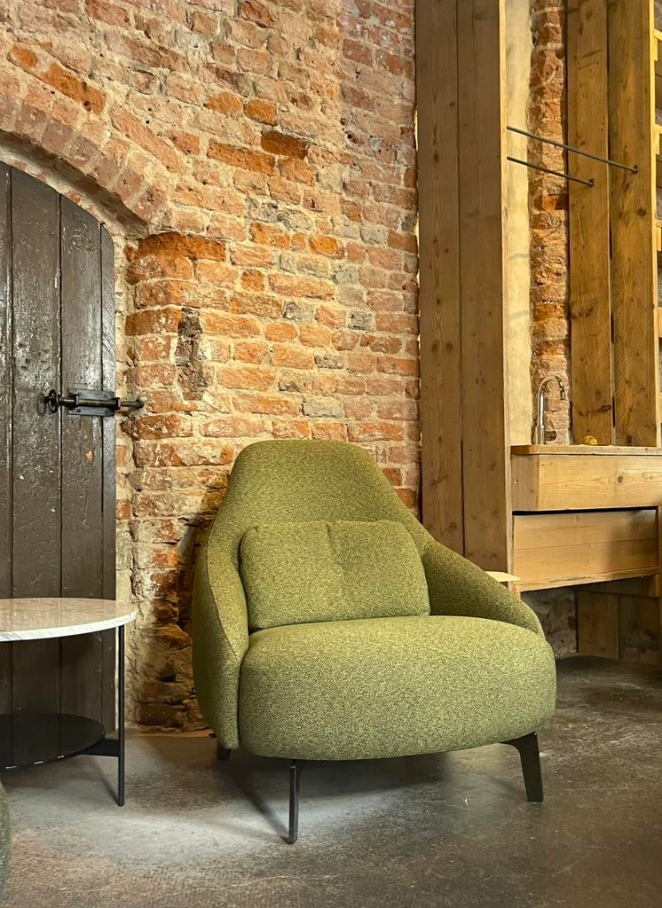 Leolux Jill met lendenkussen NIEUW, Ophalen, Nieuw, Stof, 75 tot 100 cm