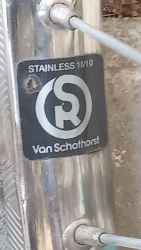 Voorwiel met trommelrem, Van Schothorst - roestvrij staal, Fietsen en Brommers, Fietsonderdelen, Ophalen, Gebruikt, Algemeen, Wiel