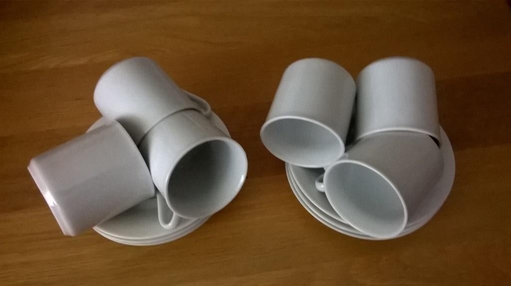 Te koop: kop + schotels, mokken, (thee)glazen, flesjes etc., Ophalen, Nieuw, Glas, Overige stijlen