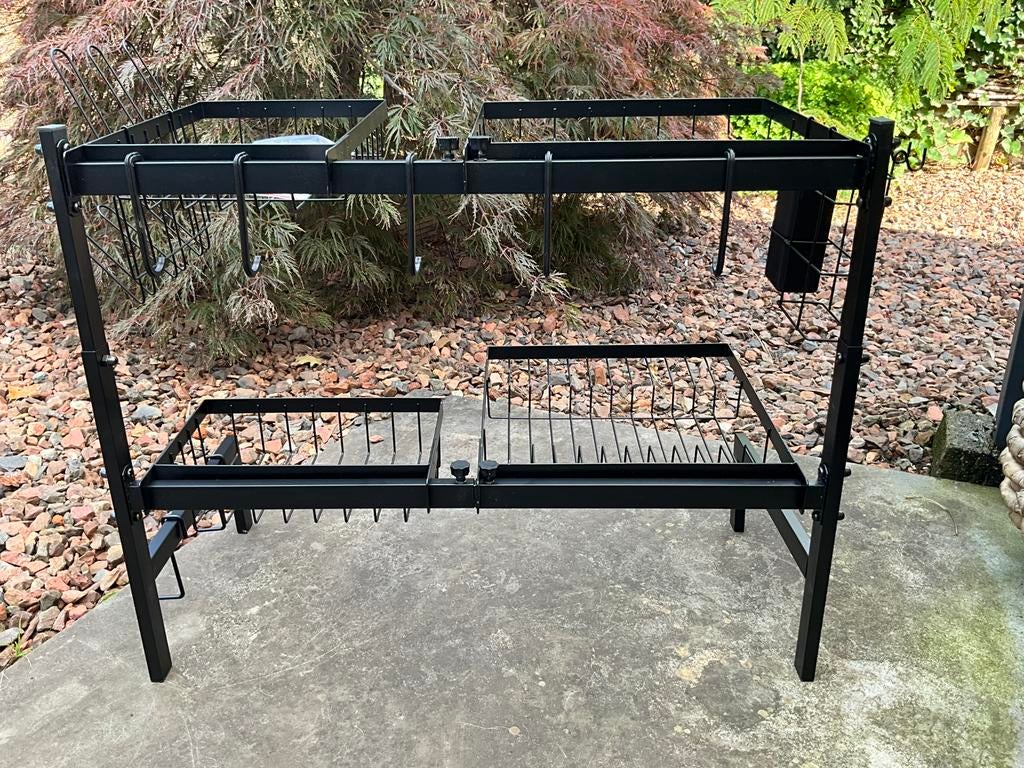 Keuken organizer zwart, Huis en Inrichting, Keuken | Keukenbenodigdheden, Ophalen, Zo goed als nieuw