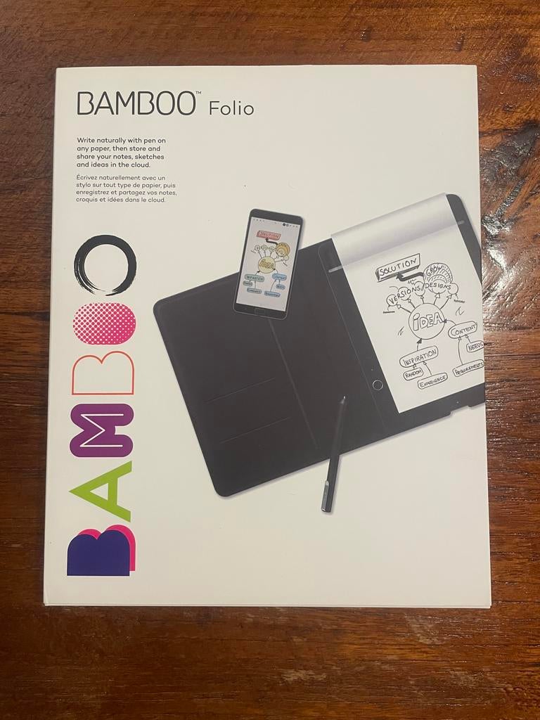 Bamboo Folio - Digitaliseer je handgeschreven notities!, Ophalen of Verzenden, Zo goed als nieuw