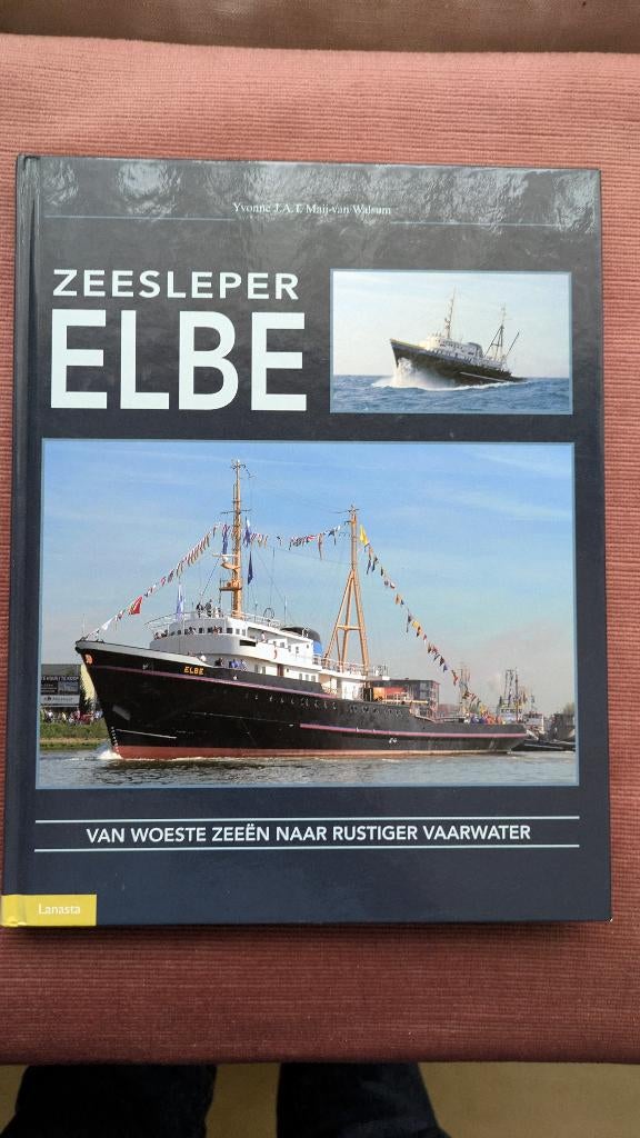 Zeesleper ELBE - Van woeste zeeën naar rustiger vaarwater, Ophalen of Verzenden, Zo goed als nieuw, Motorboot, Boek of Tijdschrift