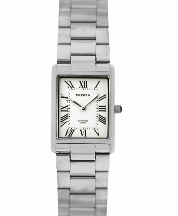 Klassiek Prisma dameshorloge, Overige merken, Staal, Staal, Polshorloge