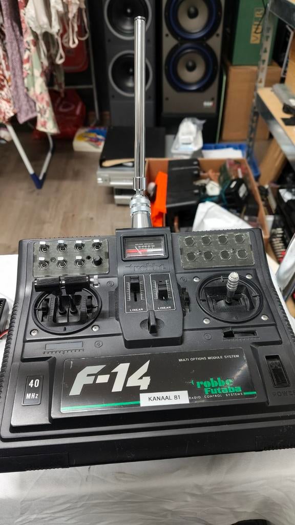 Robbe F14 zender incl multi decoder 12+2, Ophalen of Verzenden