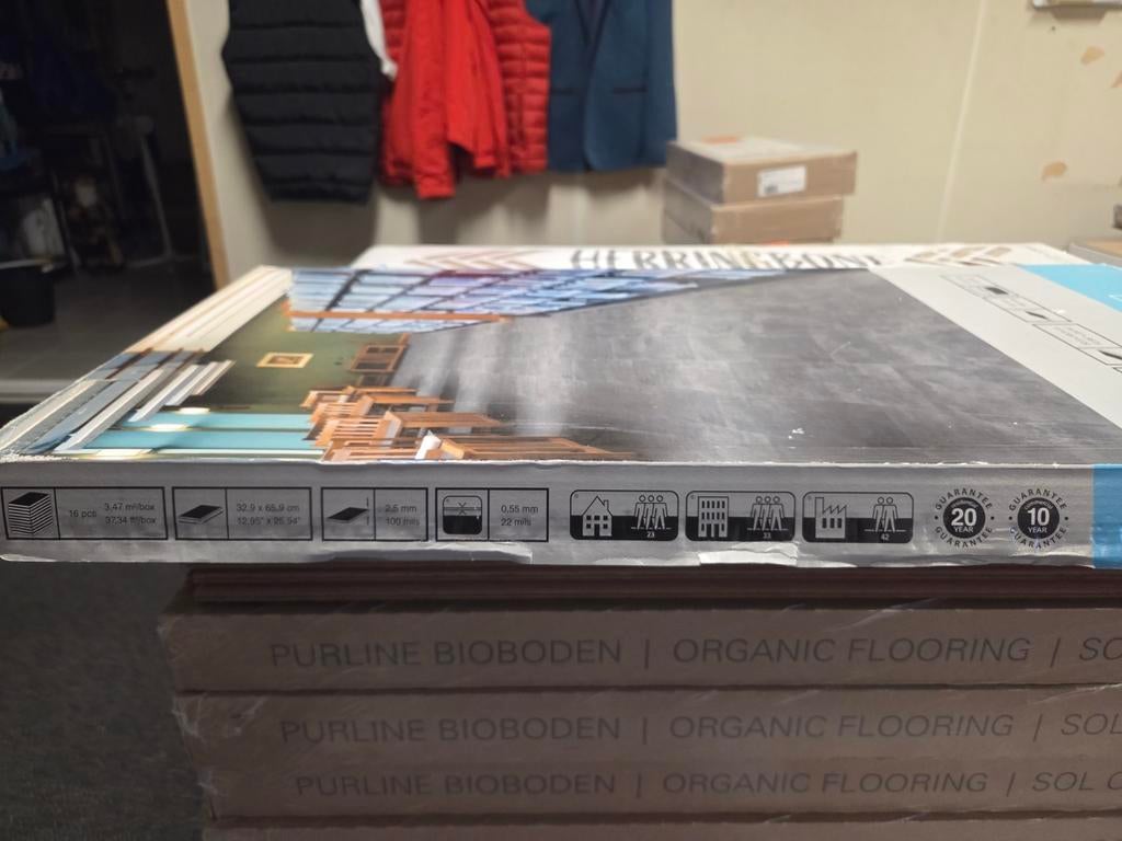 lijm pvc wit ultimo cement stone 46126, Ophalen, 75 m² of meer, Wit, Nieuw