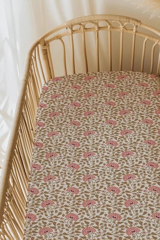 Beddengoed: hoeslakens voor Stokke Sleepi Mini wieg/ledikant, Jongetje of Meisje, Ophalen of Verzenden, Zo goed als nieuw, Wit