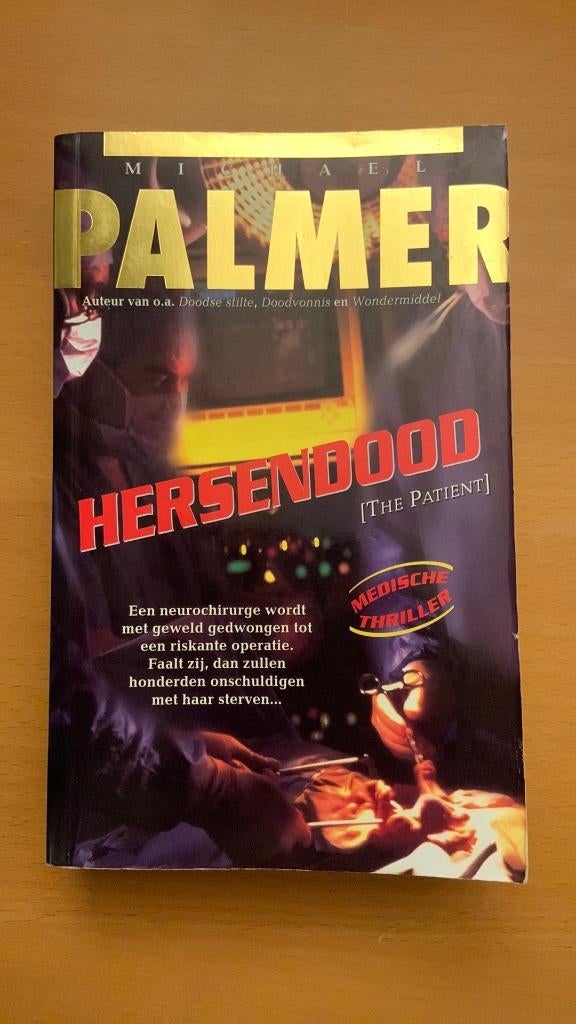Michael Palmer - Hersendood, Ophalen of Verzenden, Zo goed als nieuw
