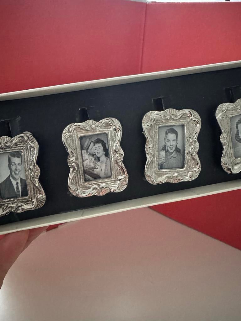 Rivièra Maison - Zilveren Servetringen in Doos - Nieuw, Ophalen of Verzenden, Nieuw, Grijs, Metaal