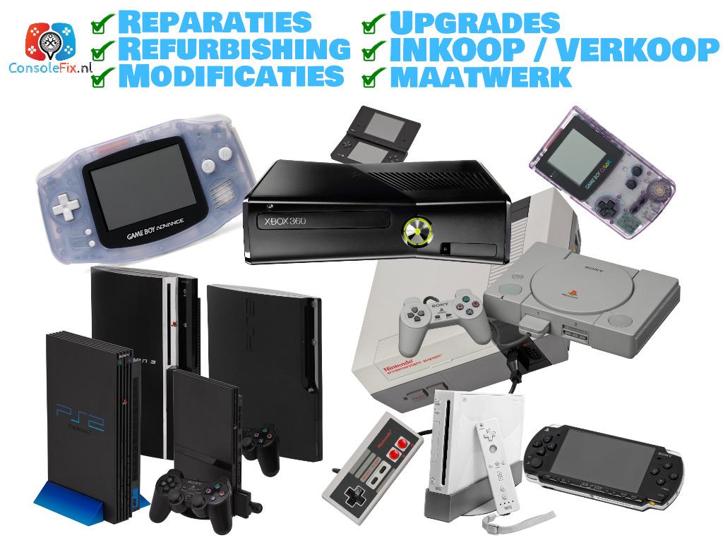 Spelcomputer / Console reparatie en maatwerk service, No cure no pay, Pc's