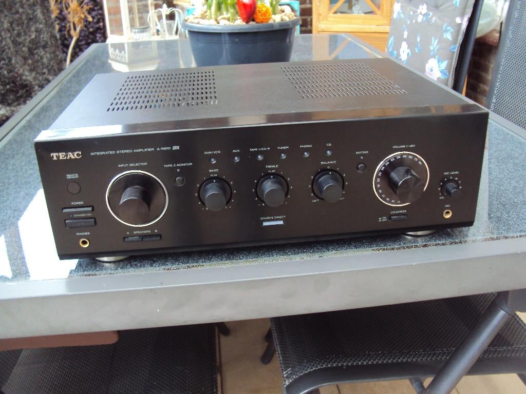 Teac A-R610.  Phono. Afstandsbediening., Overige merken, Gebruikt, Ophalen of Verzenden, 60 tot 120 watt