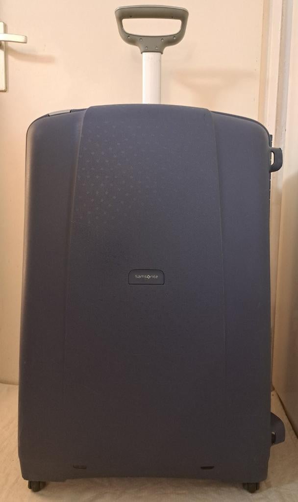 Samsonite Aeris Spinner koffer 4 wielen TSA cijferslot adres, Hard kunststof, 45 tot 55 cm, Ophalen of Verzenden, Zo goed als nieuw