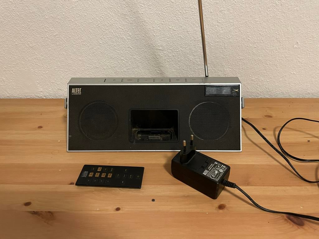 Altec Lansing Radio met Afstandsbediening, Ophalen, Gebruikt, Radio, Met cd-speler