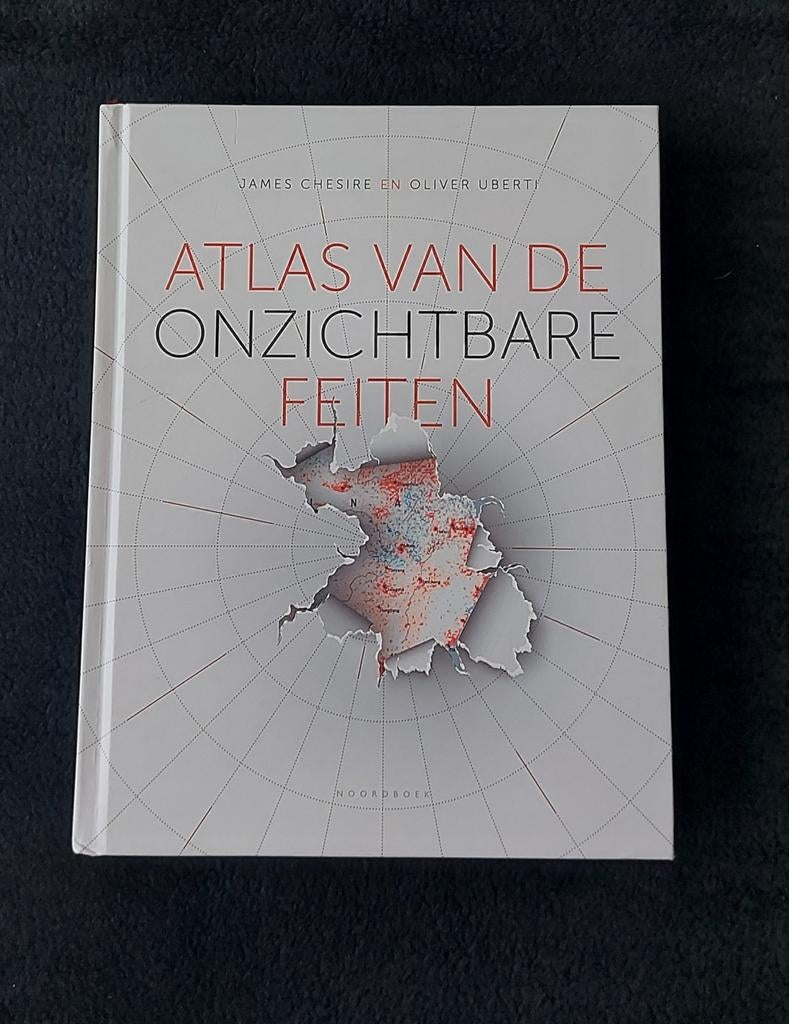 James Chesire - Atlas van de onzichtbare feiten, Ophalen of Verzenden, Gelezen, Natuurwetenschap
