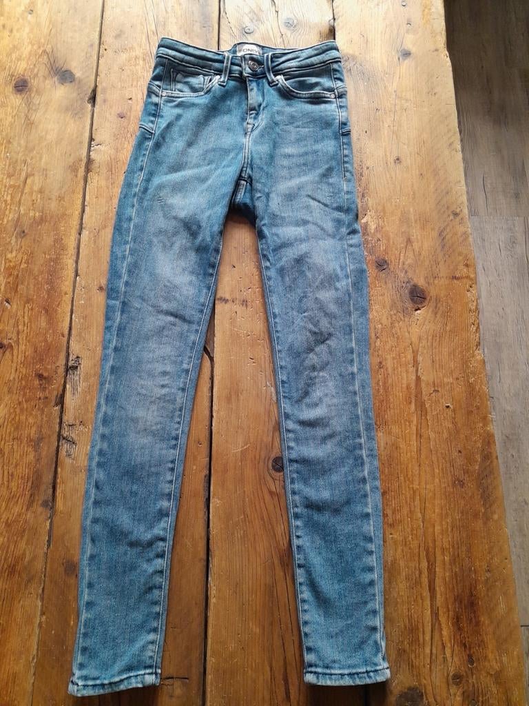 ONLY jeans skinny maat 34 36 xs s, Ophalen of Verzenden, Zo goed als nieuw, Blauw, W27 (confectie 34) of kleiner