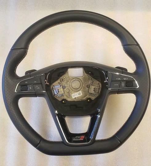 seat leon cupra ibiza fr mf dsg f1 stuurwiel stuur leder, Auto-onderdelen, Interieur en Bekleding, Gebruikt, Ophalen of Verzenden