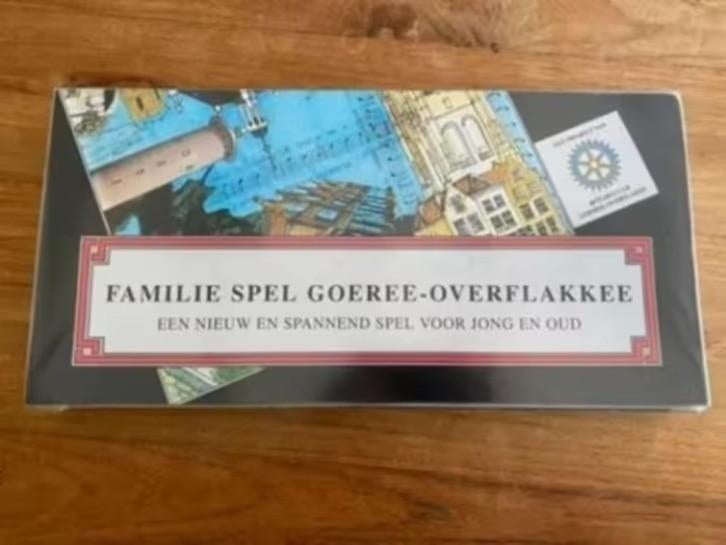 Familie spel Goeree-Overflakkee ( rotaryclub ), Ophalen of Verzenden, Zo goed als nieuw