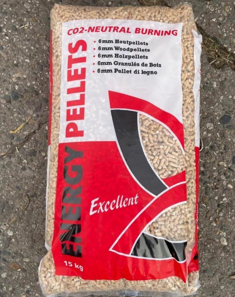 Excellent pellets wit, Tuin en Terras, Haardhout, Minder dan 3 m³, Ophalen