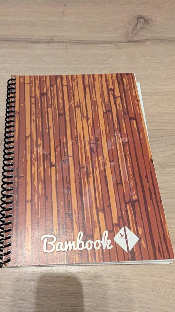 Bambook A5 Uitwisbaar Schrijfblok, Ophalen of Verzenden