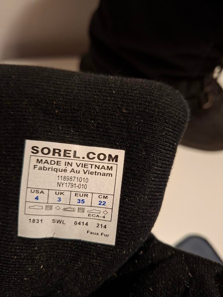 Sorel Snowboots - Maat 35, Gebruikt, Jongen of Meisje, Ophalen of Verzenden, Laarzen