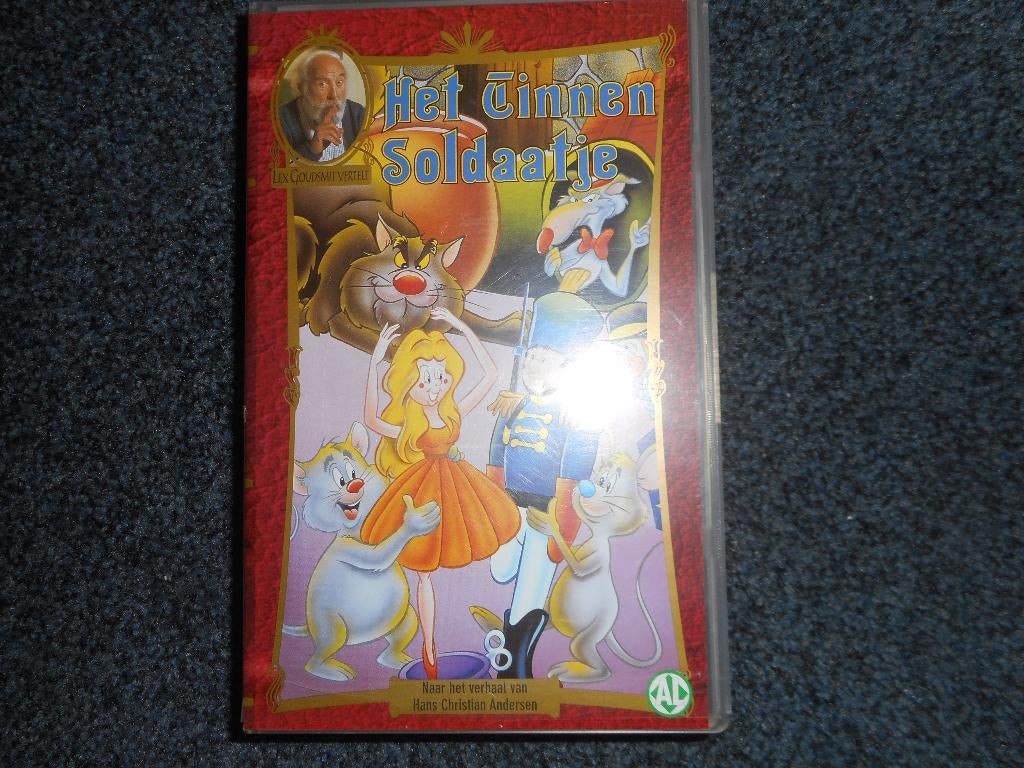 HET TINNEN SOLDAATJE! Speelfilm met Lex Goudsmit Op VIDEO, Alle leeftijden, Ophalen of Verzenden, Zo goed als nieuw, Nederlandstalig