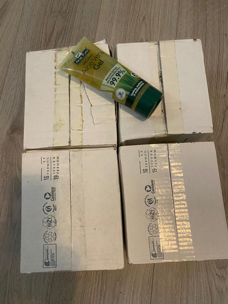 Aloe vera gel 99%       20 tubes voorradig, Ophalen of Verzenden, Nieuw