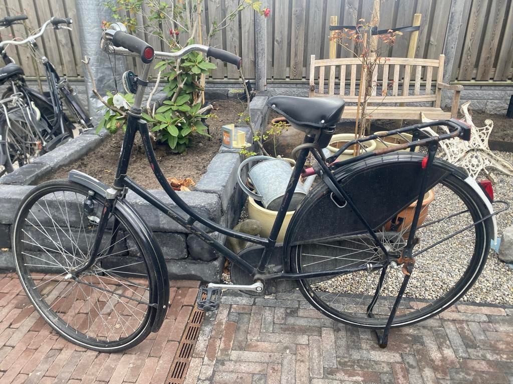 Cumberland omafiets, zwart - Mag voor een prikkie weg!, 53 tot 56 cm, Ophalen, Gebruikt