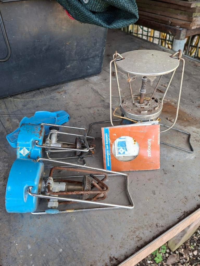 GRATIS Gas branders en lamp, Ophalen of Verzenden