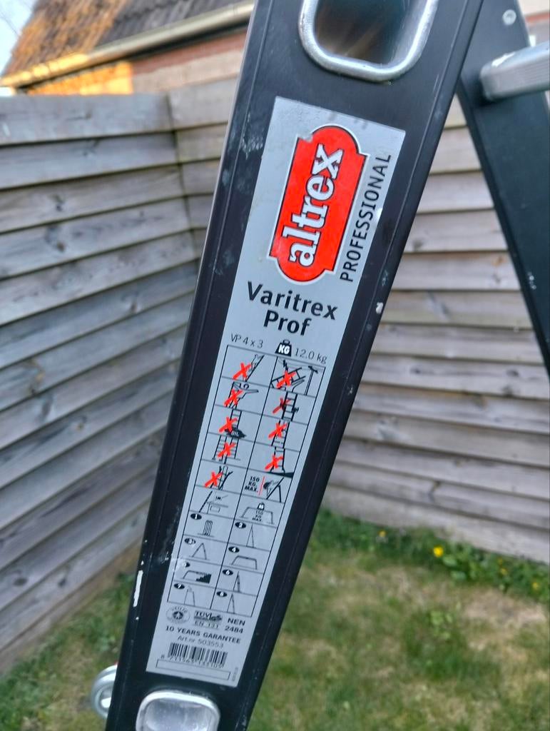 Altrex Varitrex Prof vouwladder, Ophalen of Verzenden