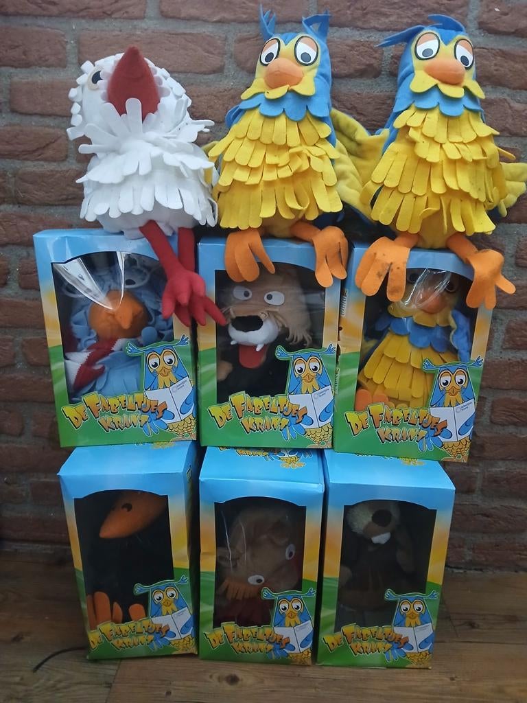 Fabeltjeskrant handpoppen, Ophalen of Verzenden