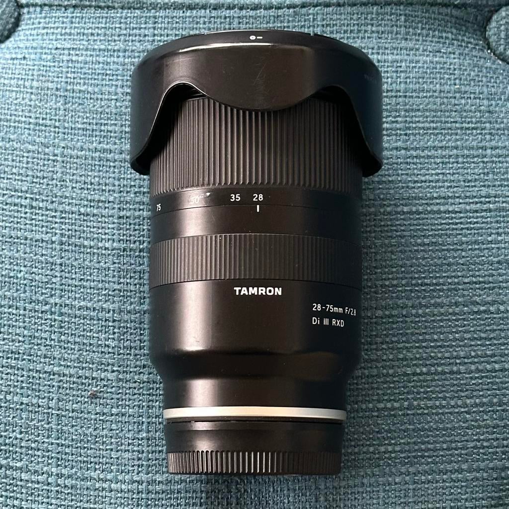 Tamron 28 - 75mm f2.8 Di III RXD, Audio, Tv en Foto, Fotografie | Lenzen en Objectieven, Ophalen, Zo goed als nieuw, Standaardlens