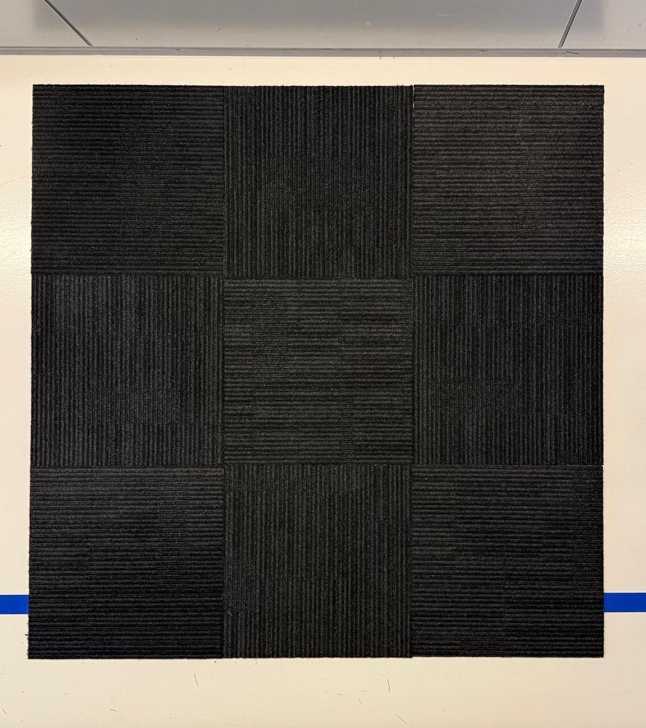 Refurbished  ️ Tapijttegels 50x50 cm - Projectkwaliteit, Ophalen, 50 tot 100 cm, Grijs, Vierkant