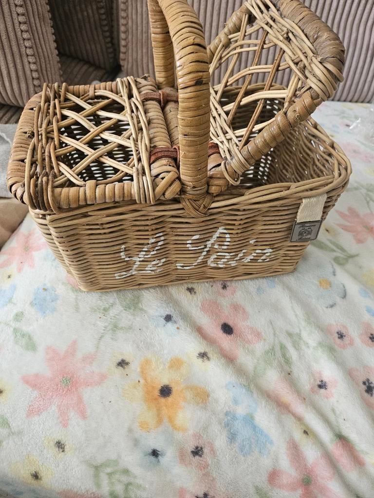 Riviera maison  broodmandje, Ophalen of Verzenden, Zo goed als nieuw, Rond, Riet