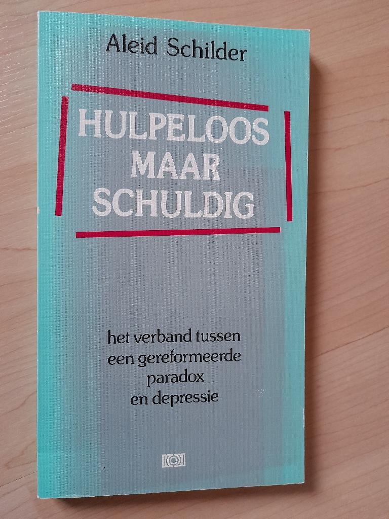 HULPELOOS MAAR SCHULDIG Aleid Schilder, Boeken, Ophalen of Verzenden, Gelezen