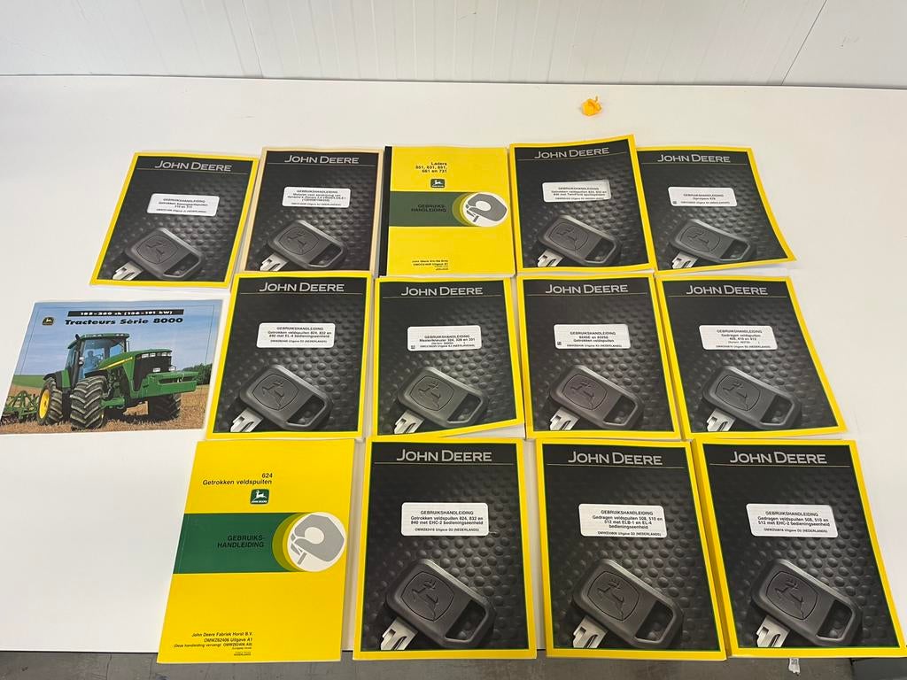 13x nieuwe technische handleiding John Deere, Ophalen of Verzenden
