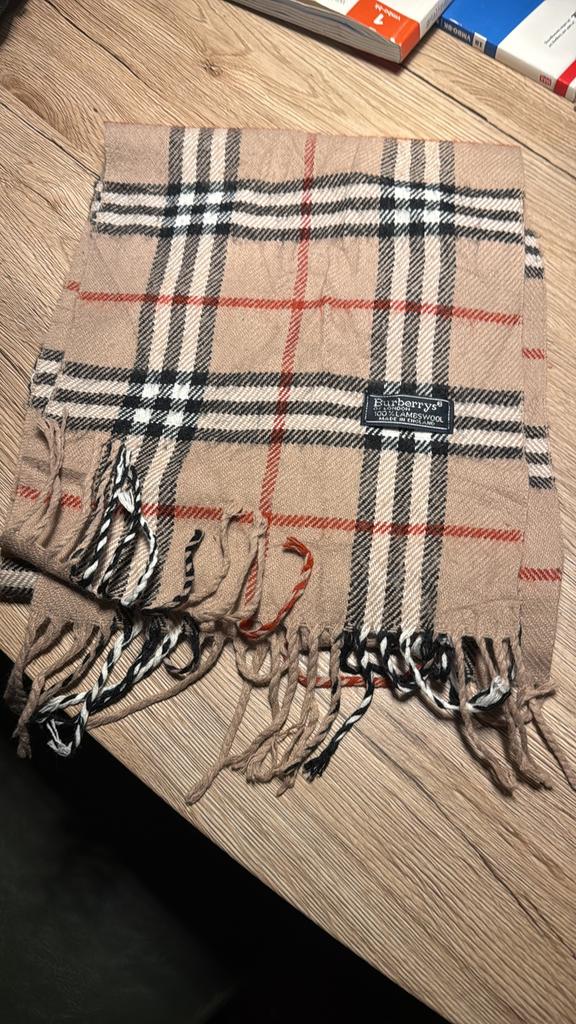 Burberry sjaal, Kleding | Heren, Verzenden, Zo goed als nieuw, Overige maten, Sjaal