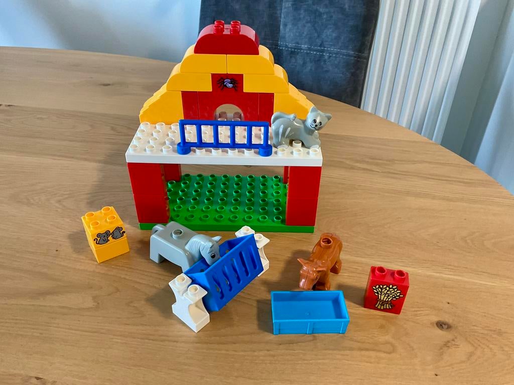 Duplo : Paardenstal met ruif en voerbak, Kinderen en Baby's, Speelgoed | Duplo en Lego, Ophalen, Gebruikt