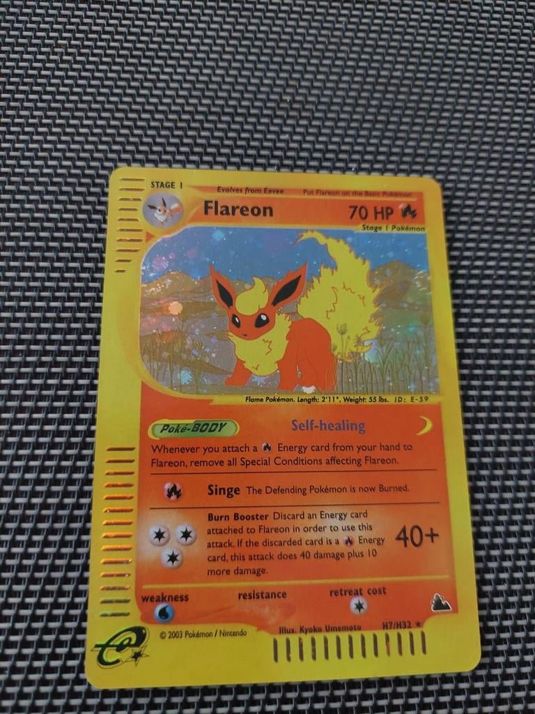 Flareon Skyridge Pokémon kaart proxy (NM), Ophalen of Verzenden