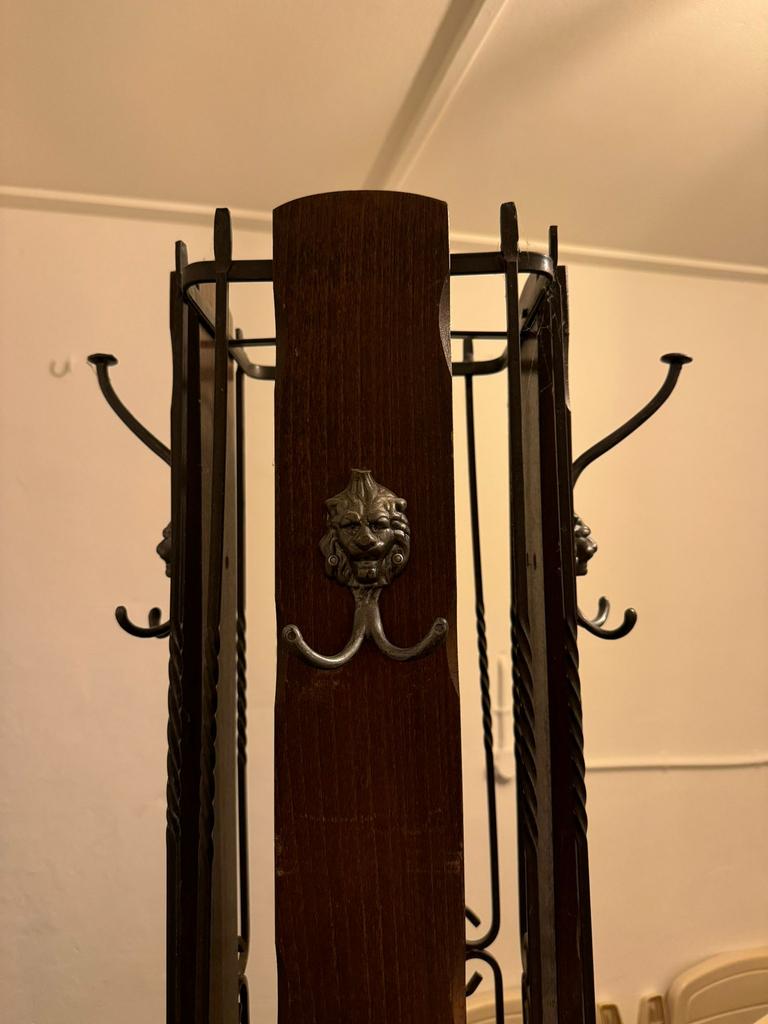 kapstok, Ophalen, Gebruikt, Metaal, Staande kapstok